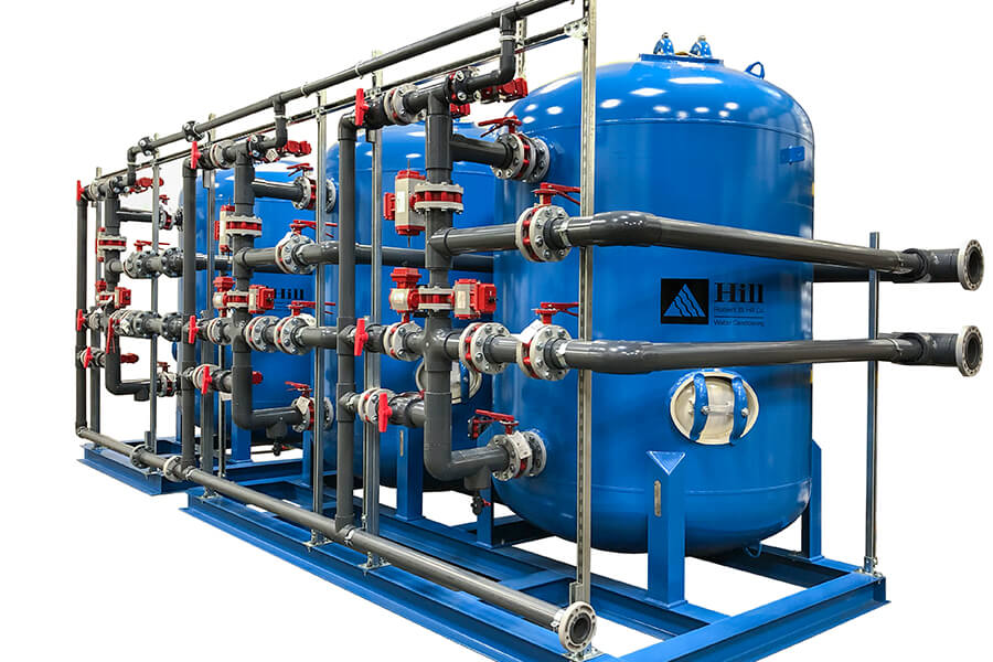 industrial water softener