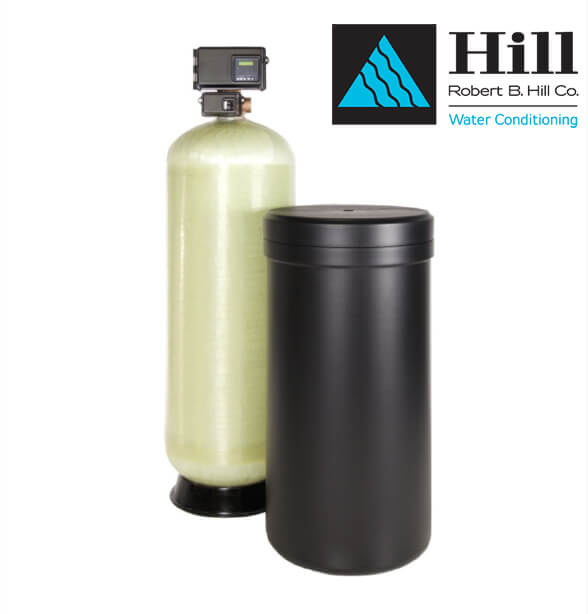 single fiberglass commercial water softener