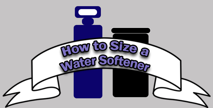 how to size a water softener